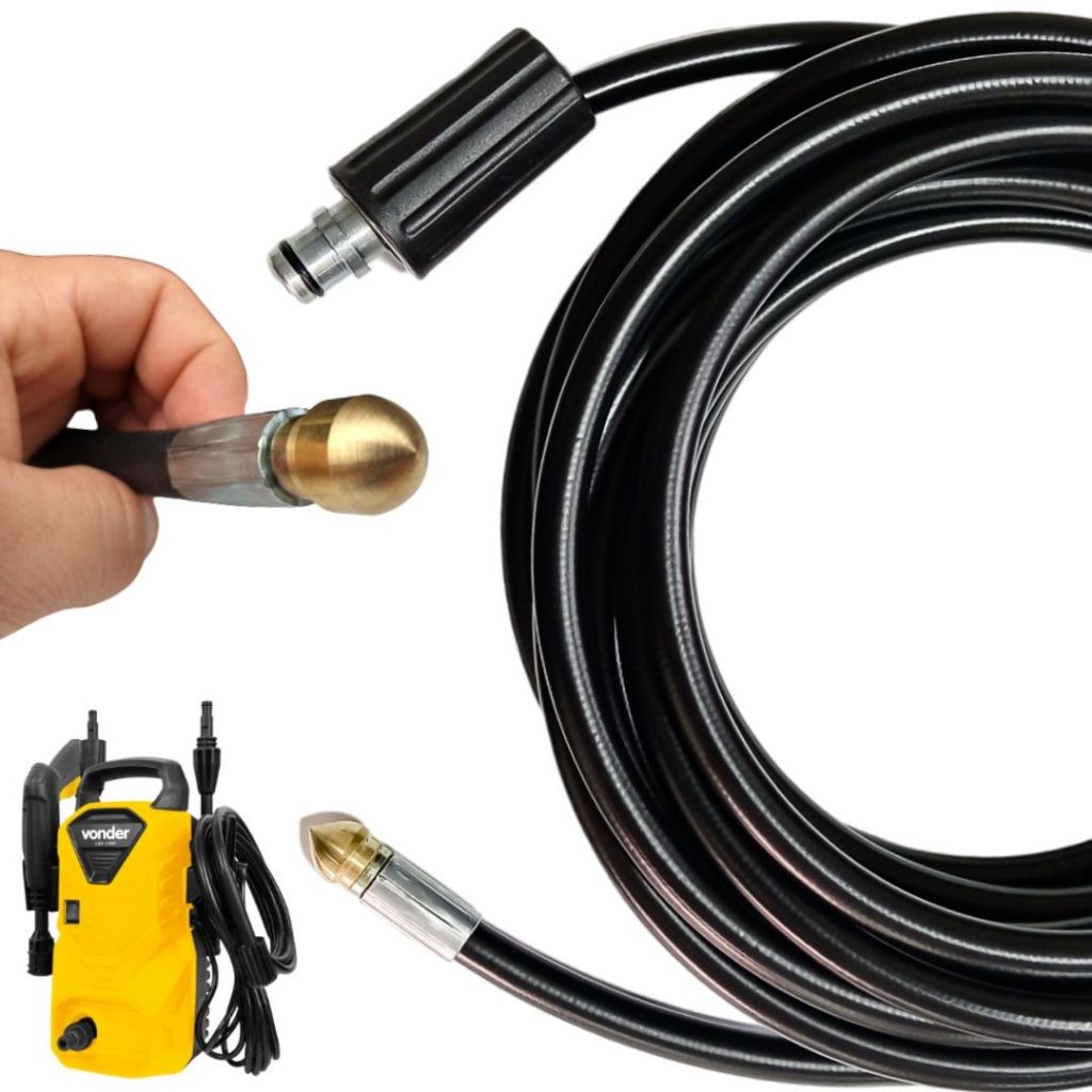 Mangueira Trama de Nylon Desentupidora Para Lavadoras Vonder em Oferta na Shopee