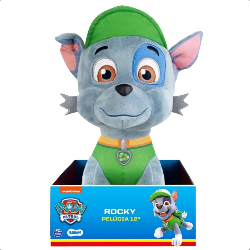 Pelúcia Patrulha Canina Boneco Brinquedo Infantil TRocky Tamanho G Original Sunny em Oferta na Shopee