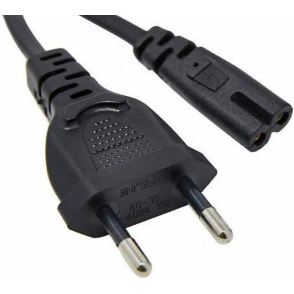 Cabo de Energia Bipolar 1,5 Metros para Vídeo Game Ps2 Ps3 Ps4 Xbox One Series S Smart Tv Inmetro