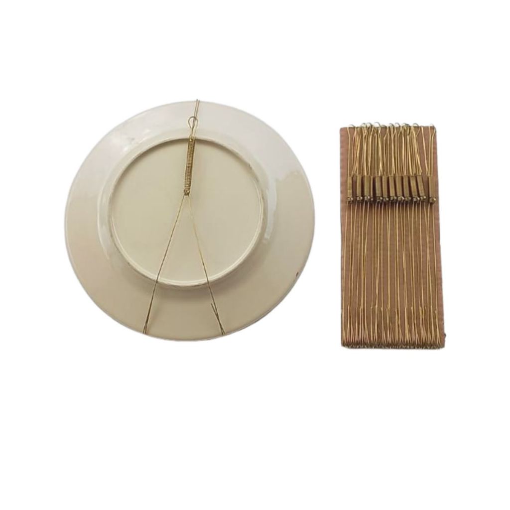 Kit Com 12 Suporte Parede Para Pratos Medida 27cm