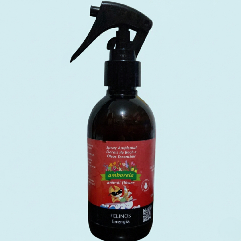 Imagem Spray Relaxante de Ambiente 200mL Animal Flower com Florais de Bach e Óleos Essenciais Felinos