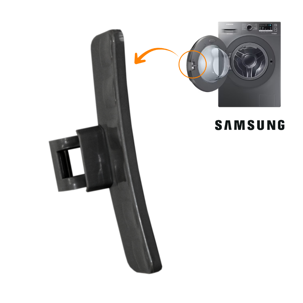 Puxador Porta Lava e Seca Samsung Cinza Wd8854 Wf106