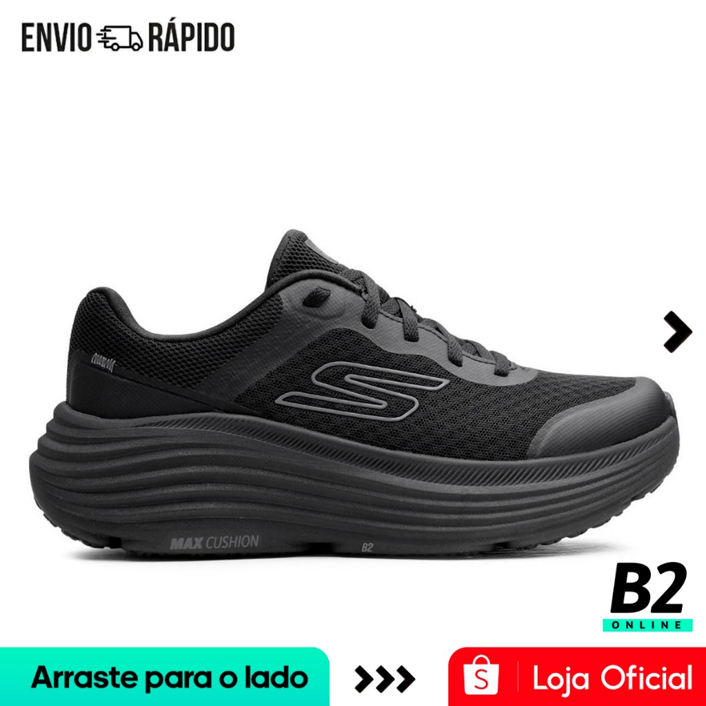 Tênis Skechers Max Cushioning Endeavour Masculino Original com Nota Fiscal e Garantia em Oferta na Shopee