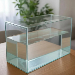 Aquário N6 Retangular 45x21x28cmr 28 Litros Beteira Vidro 3mm Incolor para Peixes e Plantas Ornamental em Oferta na Shopee