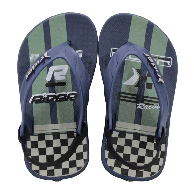 Chinelo Bebe Rider 11810 Street Fun Azul/Verde - 19 ao 25 - Azul Claro