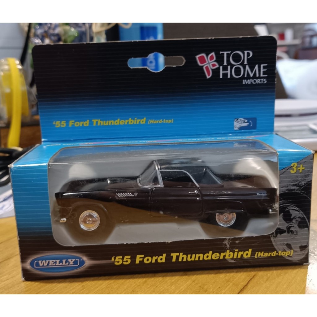 Miniatura Ford Thunderbird '55  Escala 1:34