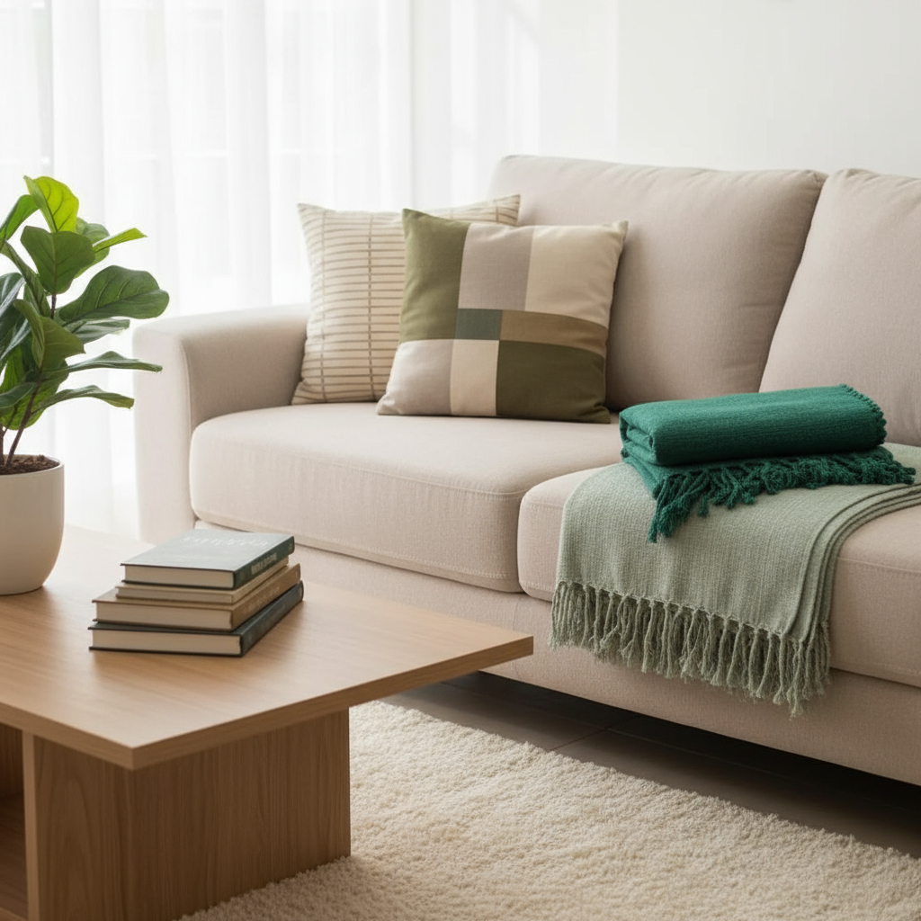 Manta 2,20m x 1,50m Gigante Sofá Cama Decorativa Mesclado Varias Cores em Oferta na Shopee