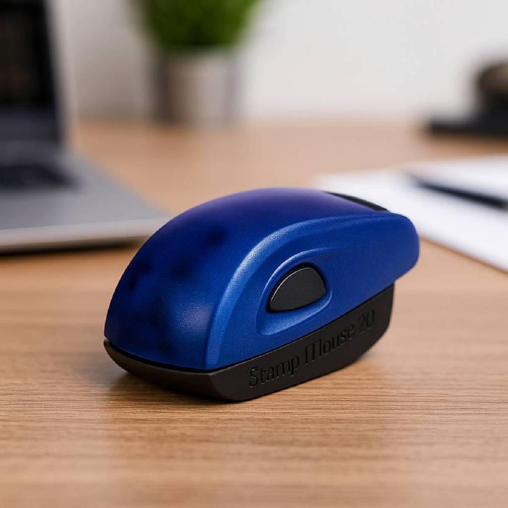 Carimbo Personalizado Colop Pocket Stamp Mouse 20 Indigo