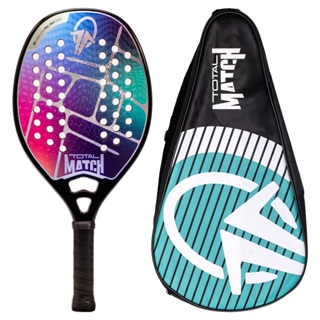 Raquete Beach Tennis Carbono 3k Total Match 2025 + Capa em Oferta na Shopee