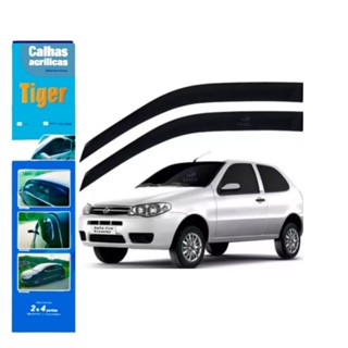 Calha de Chuva Defletor Palio 2 Portas  1996 A 2016 em Oferta na Shopee