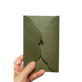 50 Envelope Para Convites Mini Nuvem 10x15cm Verde Musgo em Oferta na Shopee