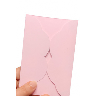 50 Envelope Para Convites Mini Nuvem 10x15cm Rosa Bebê em Oferta na Shopee