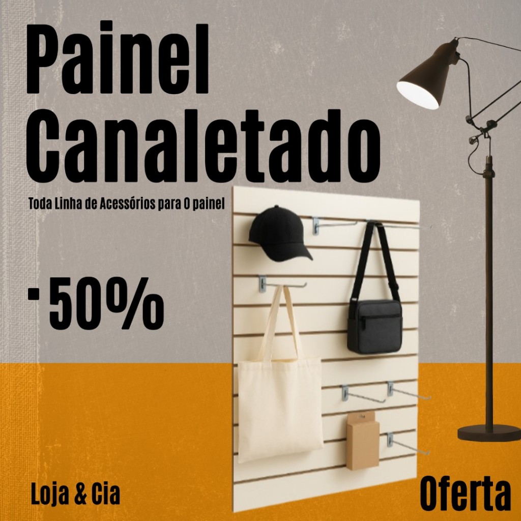 Painel canaletado 30x60 Branco em Oferta na Shopee