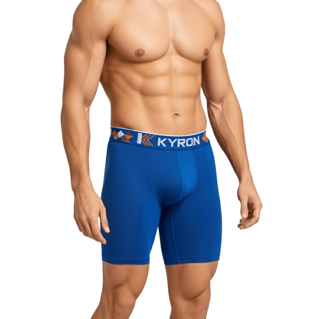 Kit 5 Cueca Box Boxer Ciclista Kyron Cuecas De Microfibra Long Leg
