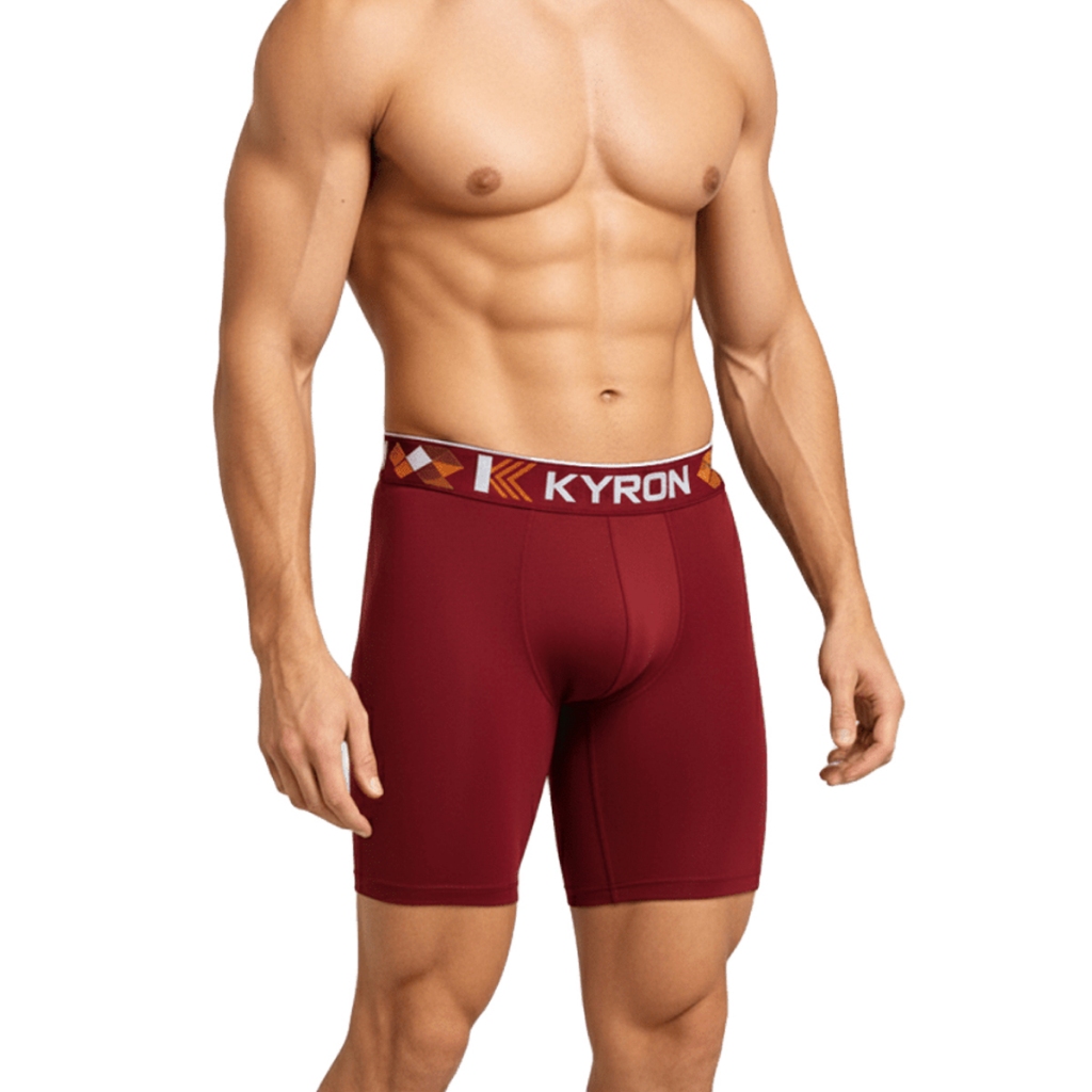 Kit 10 Cueca Box Boxer Ciclista Kyron Cuecas De Microfibra Long Leg