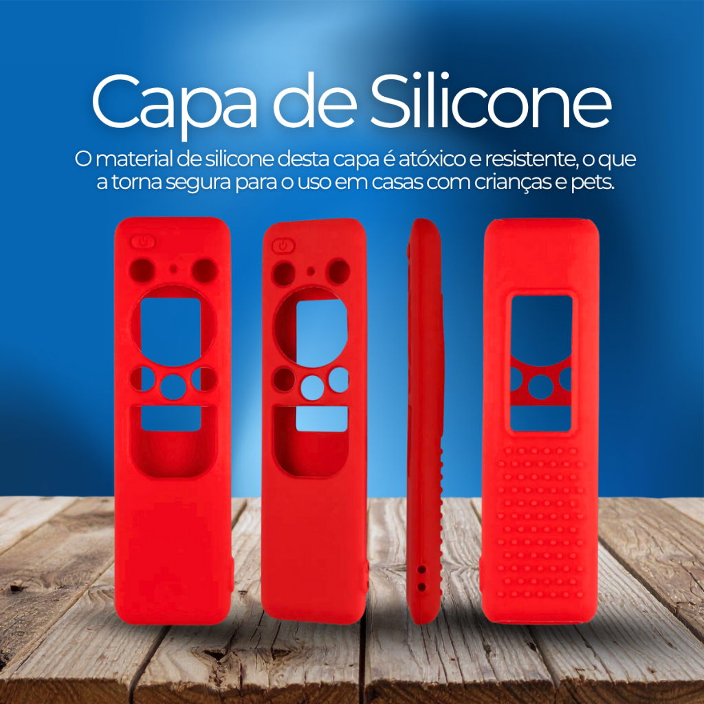 Capa Protetora Controle Remoto Silicone Capinha Case de Silicone para Smart TV 4k 8k em Oferta na Shopee