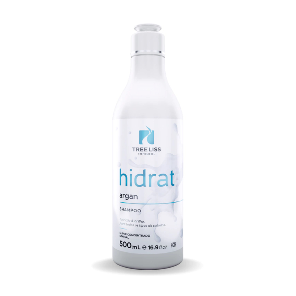 Shampoo Hidratante Capilar Argan Hidrat Tree liss 500ml