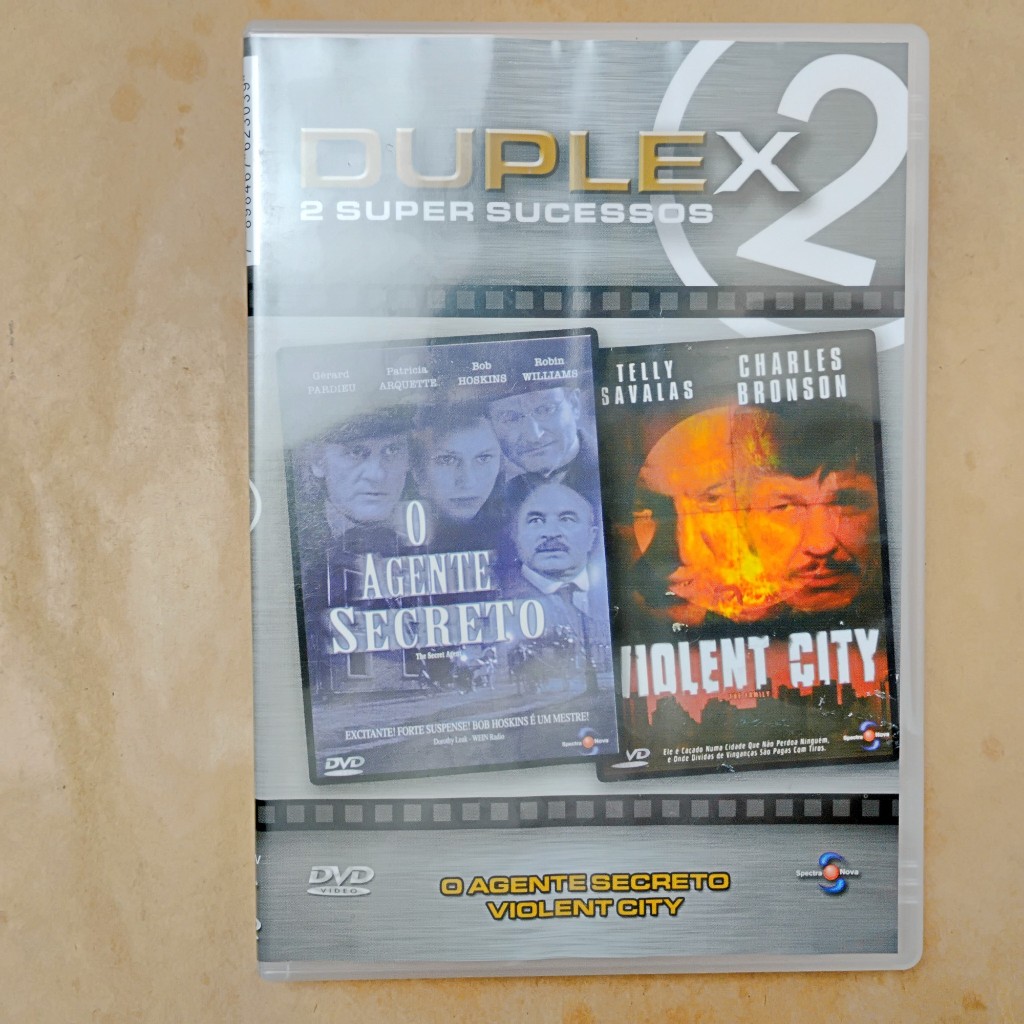 DVD - O Agente Secreto / Violent City (The Secret Agent / The Family)