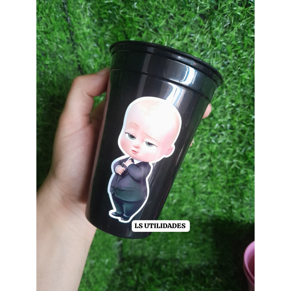 kit Copos  Personalizado 300ml Lembrancinha Poderoso Chefinho bebe festa infantil aniversario pormoçao 10.10 revenda em Oferta na Shopee