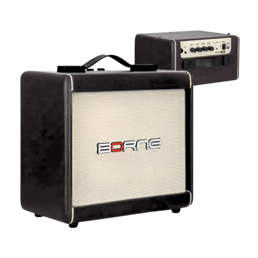 Imagem Amplificador Cubo Borne Para Guitarra falante 6" e 15W de potência F60 diversas cores Bivolt