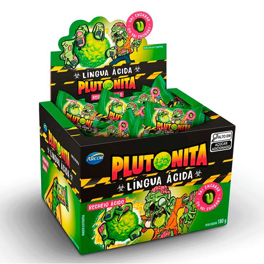 Chiclete Plutonita Lingua Ácida 180g - Arcor