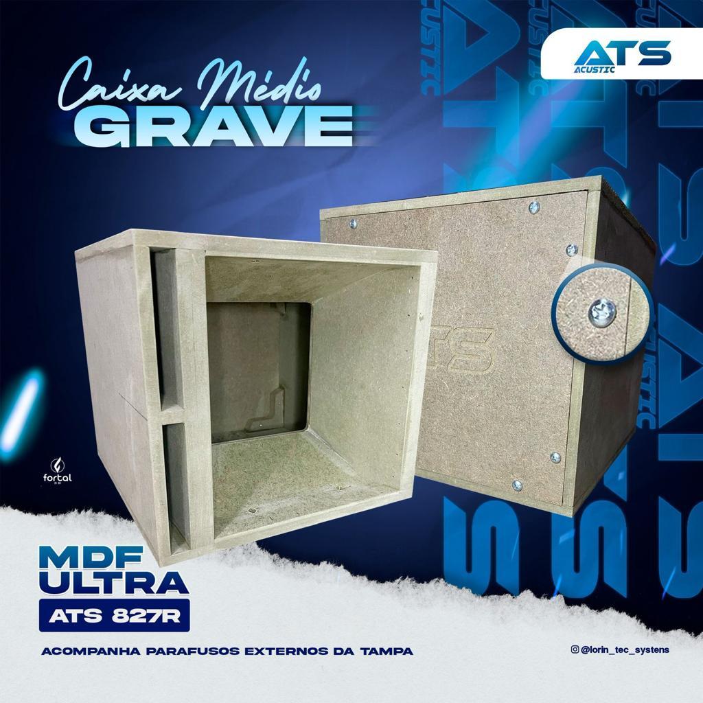 Caixa De Medio 8 Polegadas 827r Duto Lateral Ats