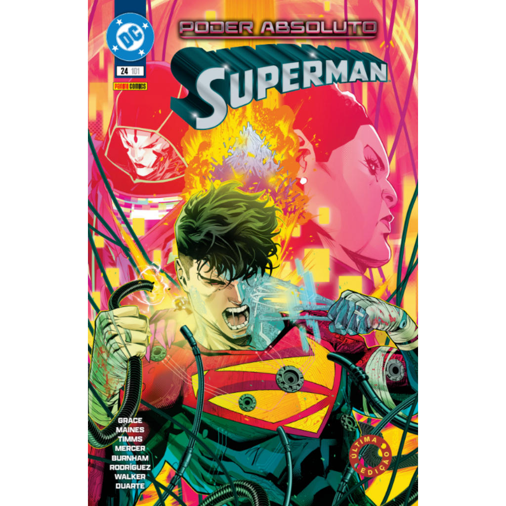 Capa do livro DC - Superman 24/101 - Novo/Lacrado - Editora Panini -