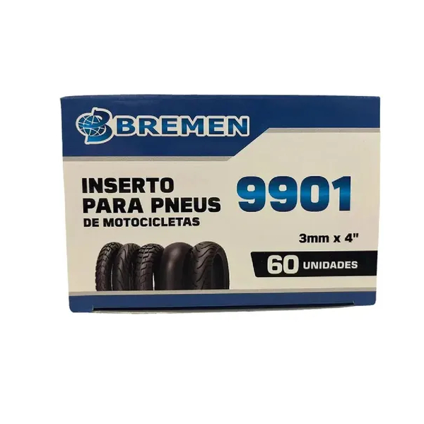 Refis Pneu Remendo Macarrão De Moto Caixa Com 60 Unidades Bremen