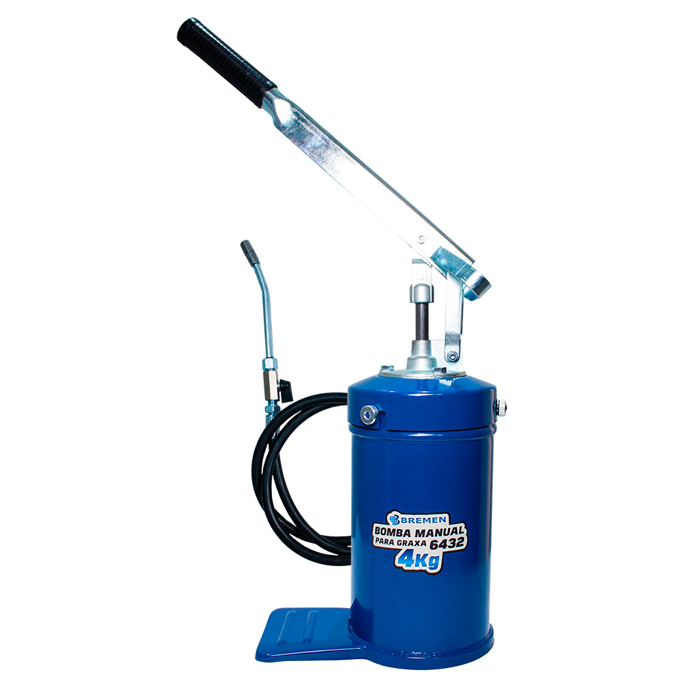 Bomba Para Graxa Manual Engraxadeira Bremen 6432 4kg em Oferta na Shopee