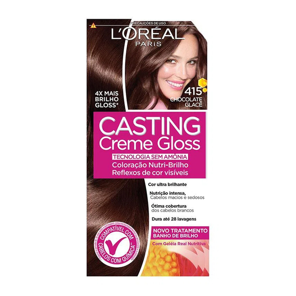 Casting Gloss L'oréal Chocolate - Comprar com Melhor Preço em Lanches
