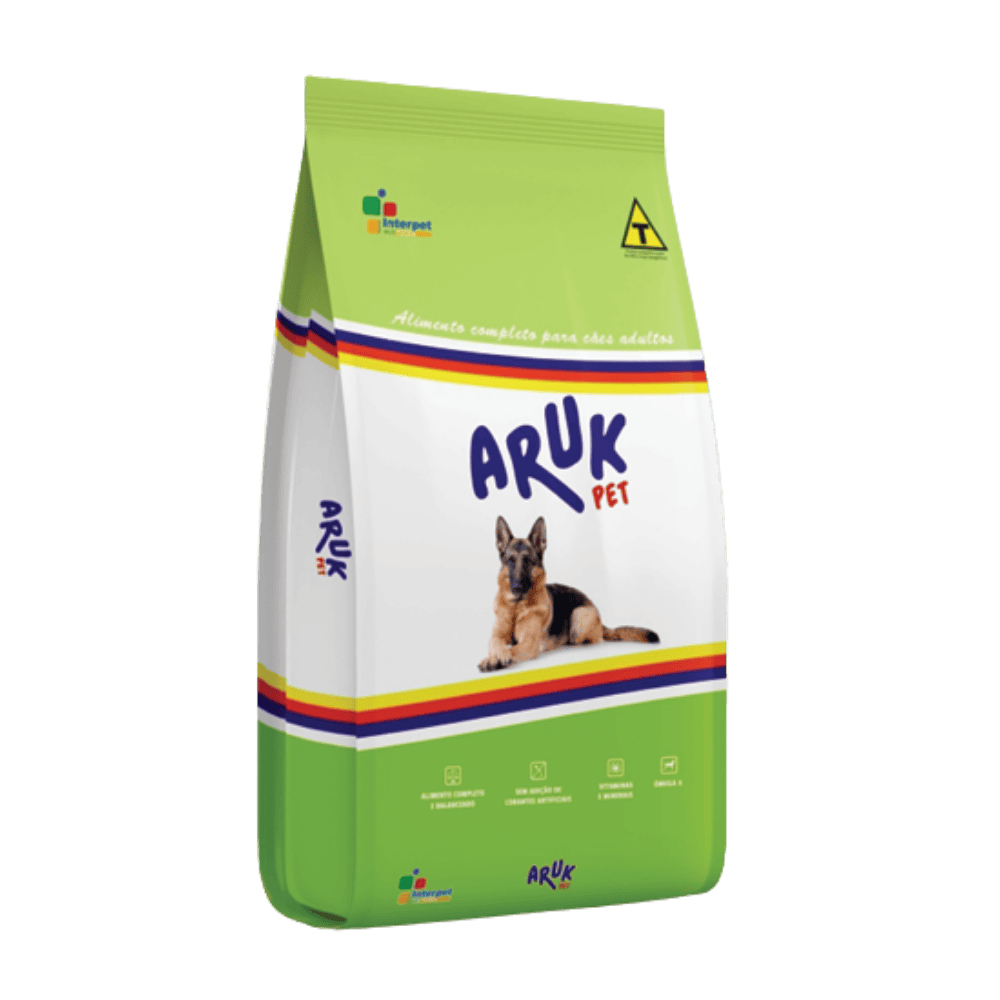 Ração Aruk Pet para Cães Adultos 18% Proteínas - 25kg