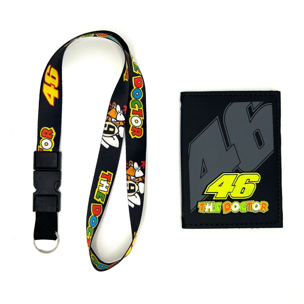 Kit 3: 1 Chaveiro Cordão Para Chaves e Crachás + 1 Carteira Personalizada de Diversos Modelos em Oferta na Shopee