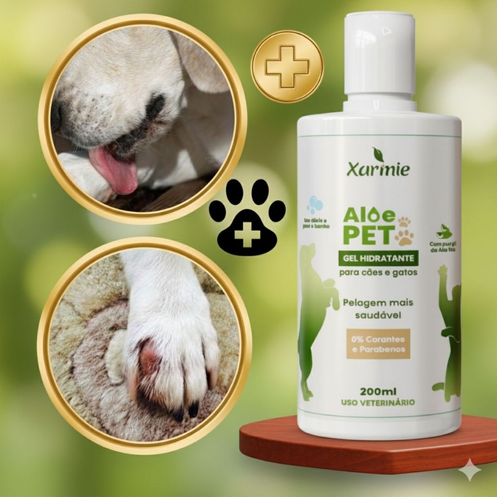 ALOE PET Melhor Cicatrizante Para Lambedura 200 ml