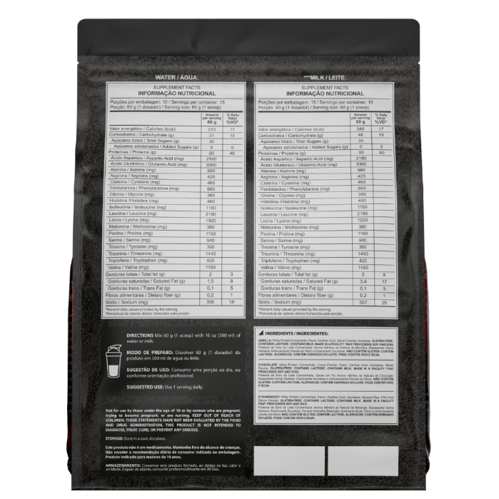 Detalhes do Kit Creatina Monohidratada Pura Refil 500g  100% Pura + Whey Protein One Refil 900g - Dark Lab