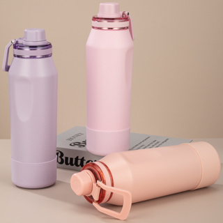 Garrafa Térmica Inox 950ml Hydra Capa Protetora Personalizada Agua Gelada e Quente Academia Fitness em Oferta na Shopee