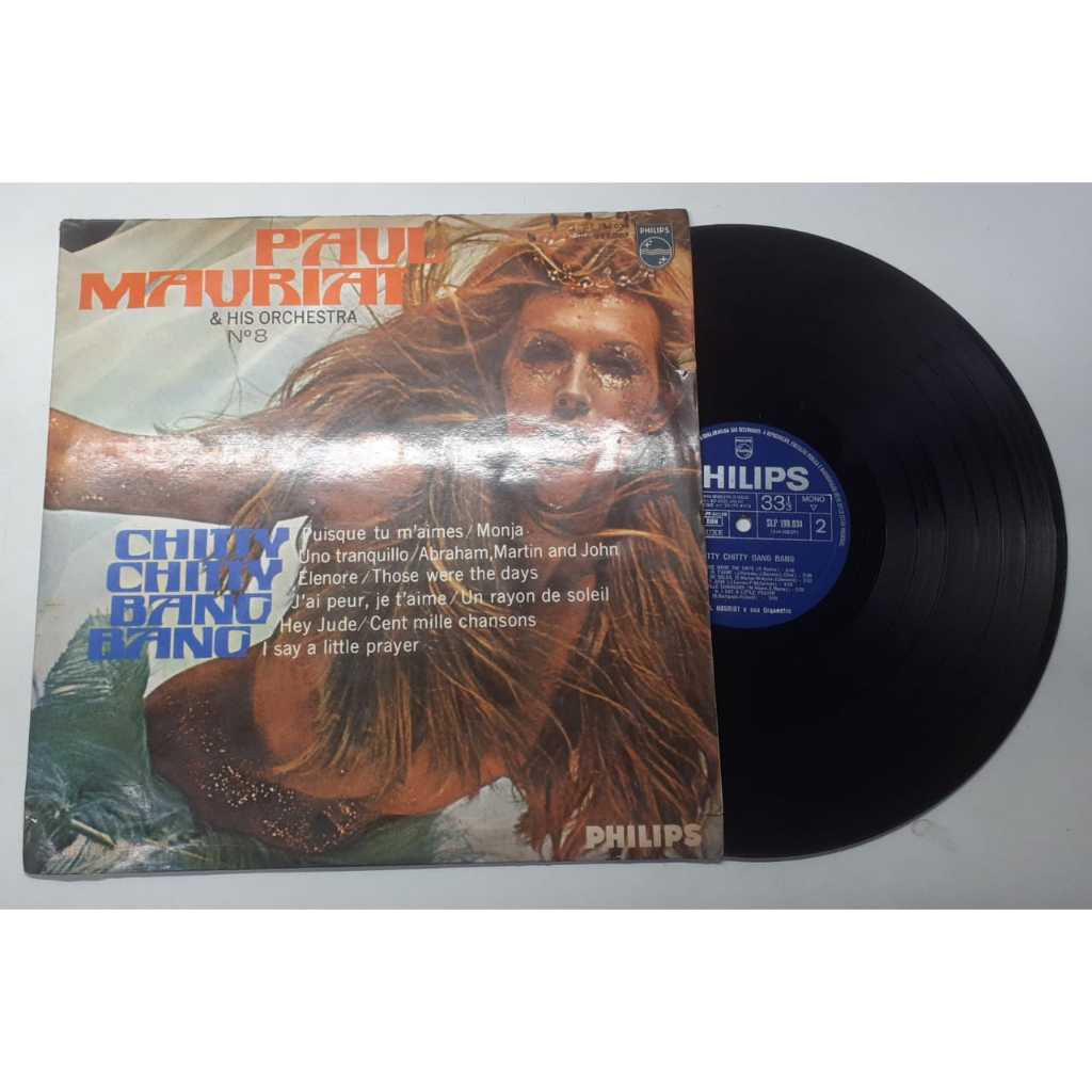 LP Disco de Vinil Paul Mauriat numero 8 Chitty DA1900