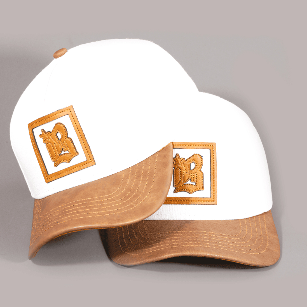 Boné Country Aba Curva Reforçada com Ajuste em Couro Premium Unissex