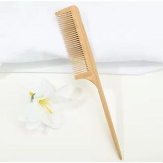 Pente de Madeira Cabo Anti-Estatico Barbeiro Barba Cabelo em Oferta na Shopee