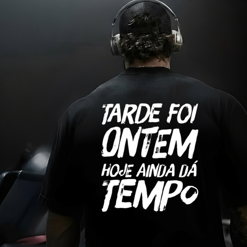 Camiseta Camisa Tshirt 100% Algodão Gym Treino Academia Musculação Fitness Masculina MAROMBA FOCO em Oferta na Shopee