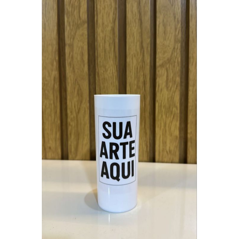 20 Copos Long Drink 330 ml Kit Personalizado Festa Cores Variadas Evento Brinde