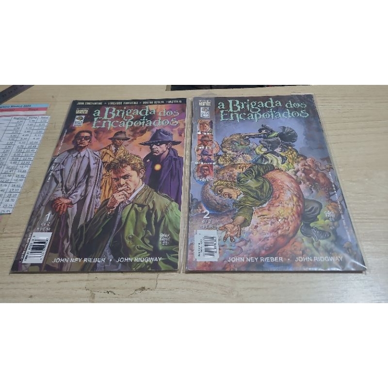 A Brigada dos Encapotados - Coleção Completa - Gibis DC Comics