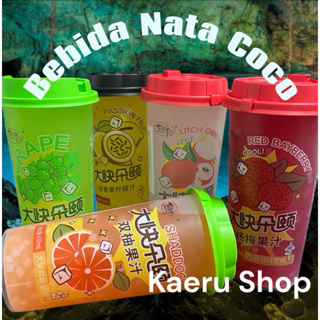 Bebida com Nata de coco Suco de frutas importado em Oferta na Shopee
