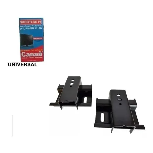 Suporte Tv Canaã Suporte Preto Suporte De Canaã * Suporte Universal * Tv's Led E Plasma