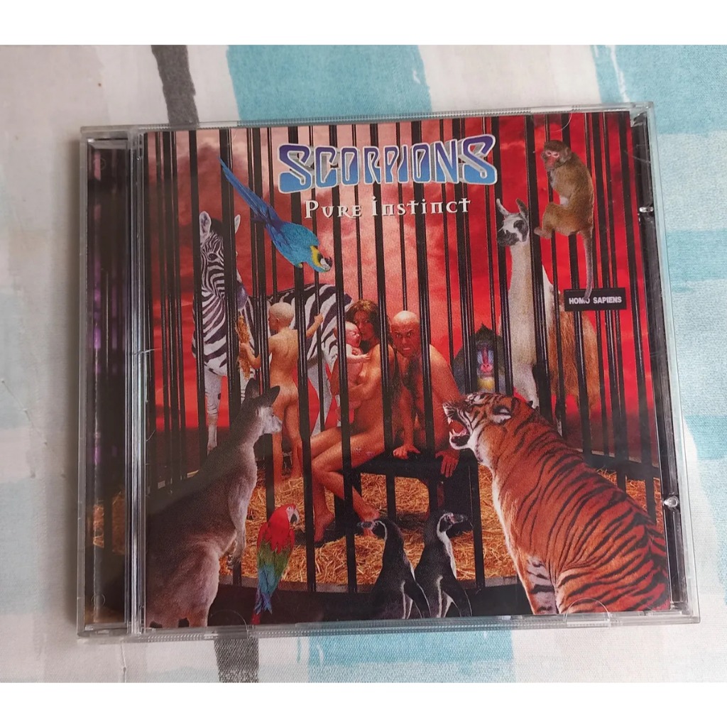 Cd Scorpions Pure Instinct Nacional Original Raro