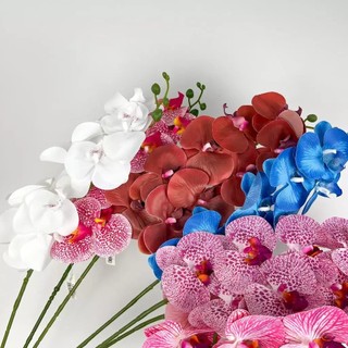 Orquidea Silicone 3d Toque Real Para Decorações Sofisticadas Luxuosa Casamento - A-541