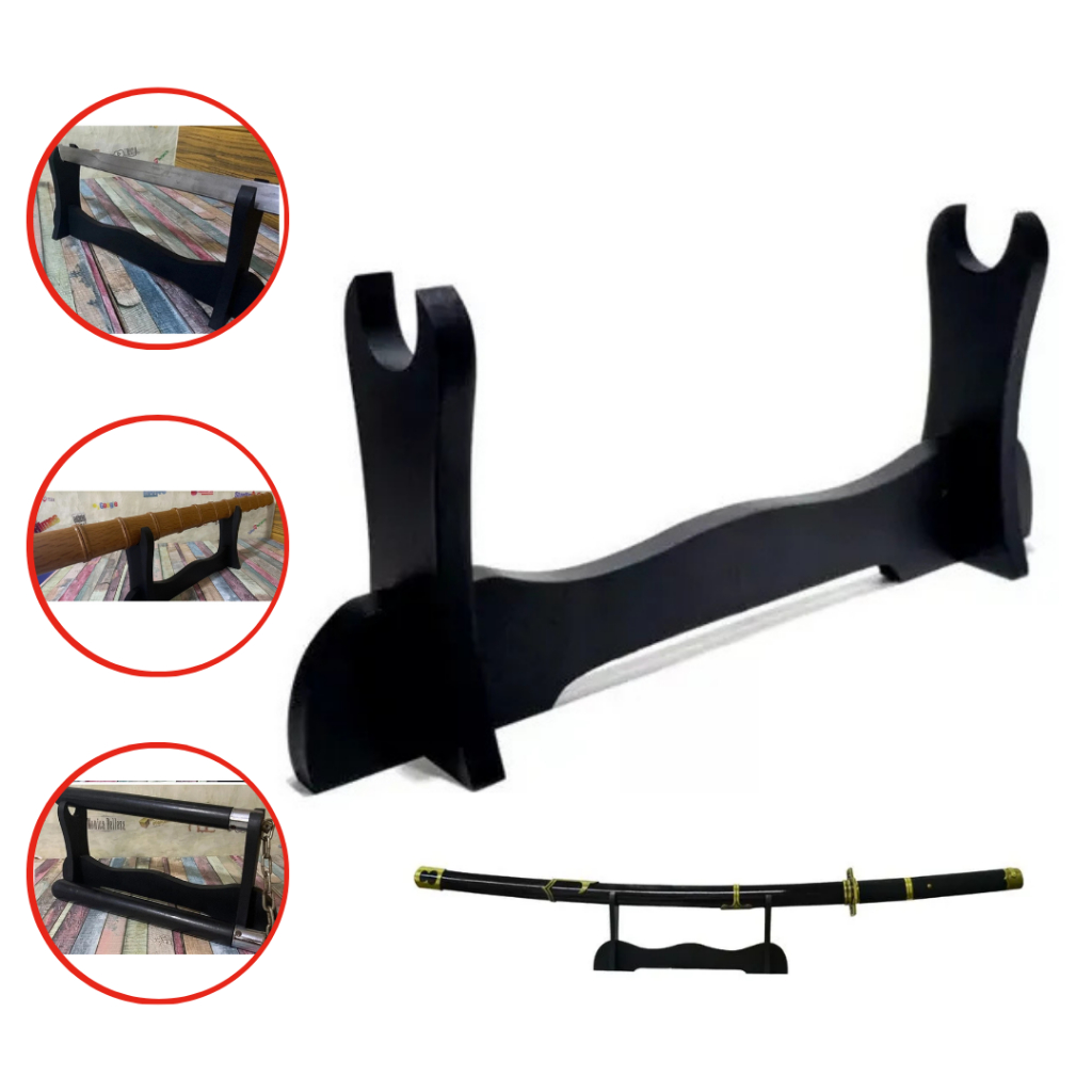 Suporte De Mesa Para Espada Samurai Katana Decorativa Asiatica A Pronta Entrega