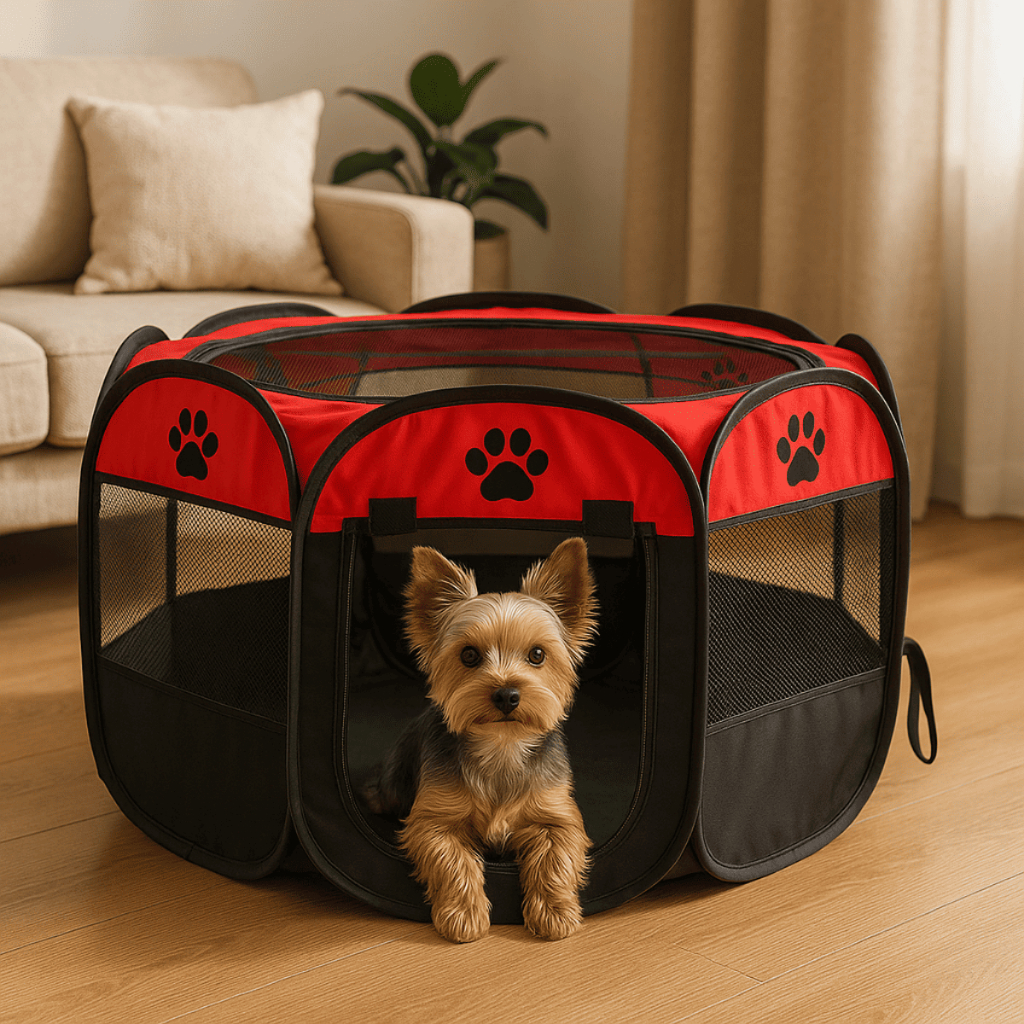 Cercado Pet Tenda Casinha Dobravel Cachorro Gato Animais Retrátil Casa Viagem