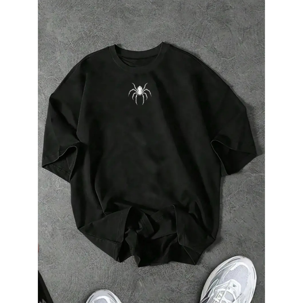 Camiseta Oversized Despojada Streetwear Urbano 100% Algodão treino largo academia gringo aranha