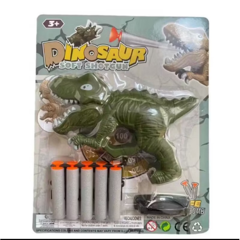 Dinossauro Lança Dardo Brinquedo Infantil