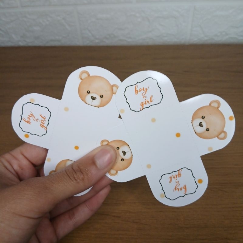 Forminha de Doces Chá Revelação Neutro Personalizada no Tema / Lembrancinha de Festa /Aniversário